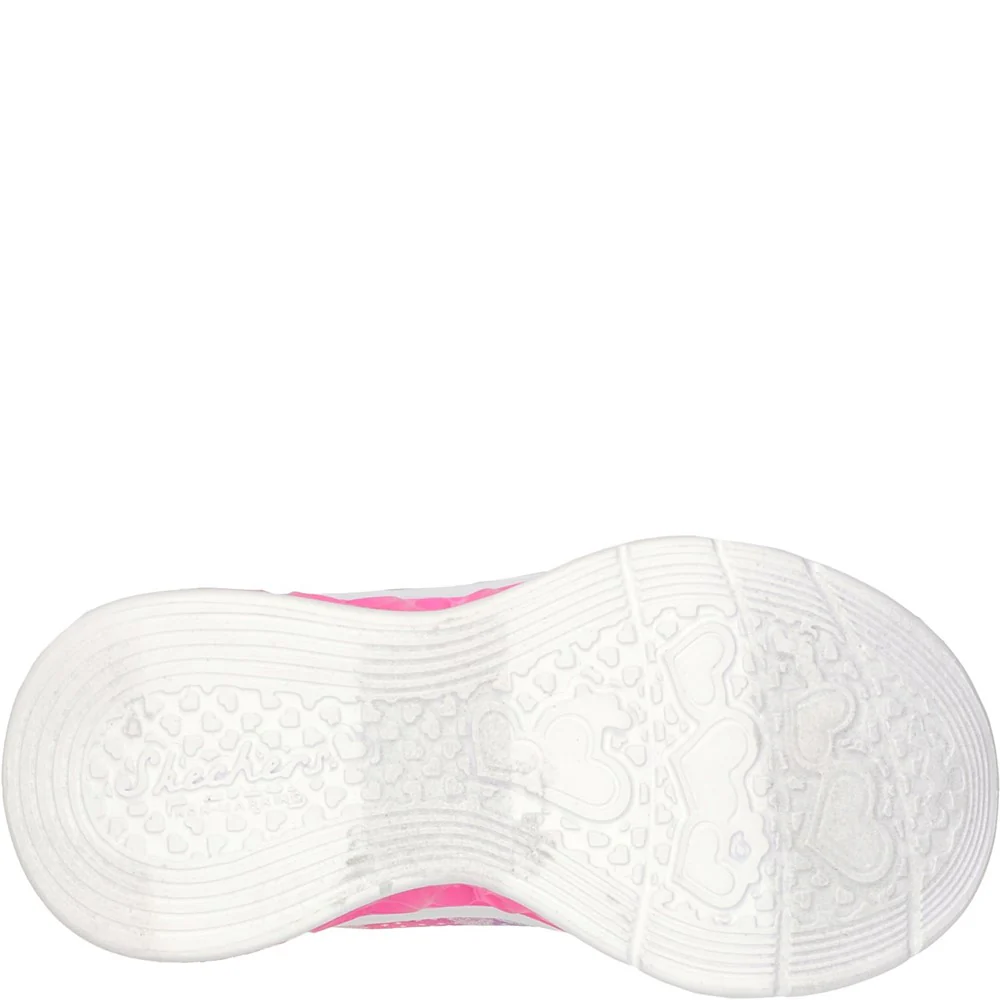 Skechers Flutter Heart Lights Simply Love Trainers - Image 2