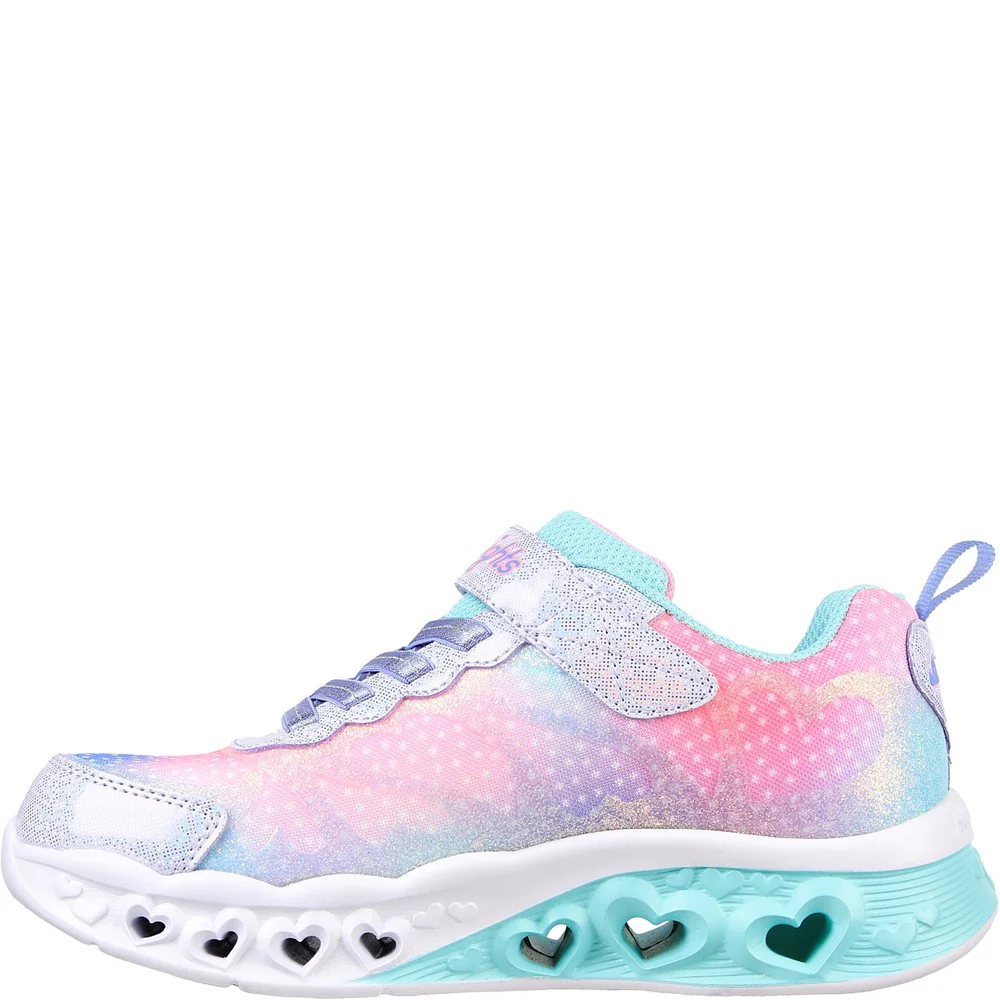 Skechers Flutter Heart Lights Simply Love Trainers - Image 5