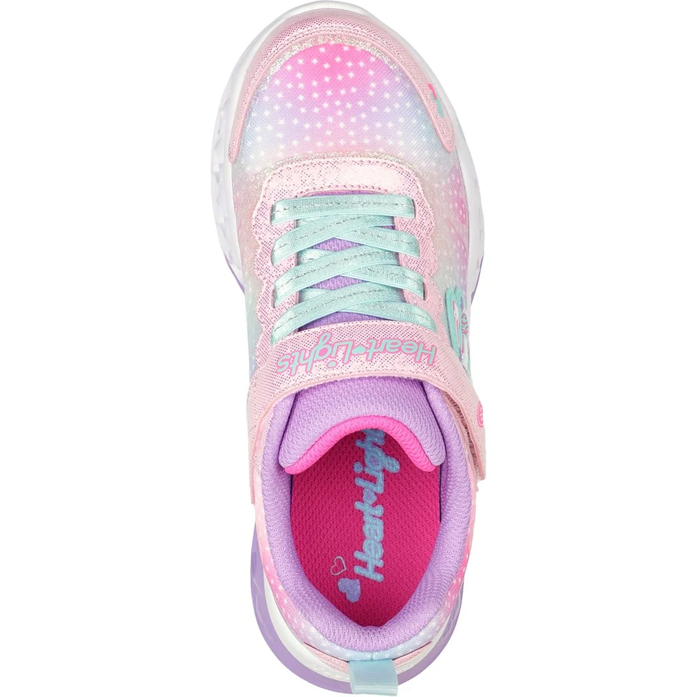 Skechers Flutter Heart Lights Simply Love Trainers - Image 5