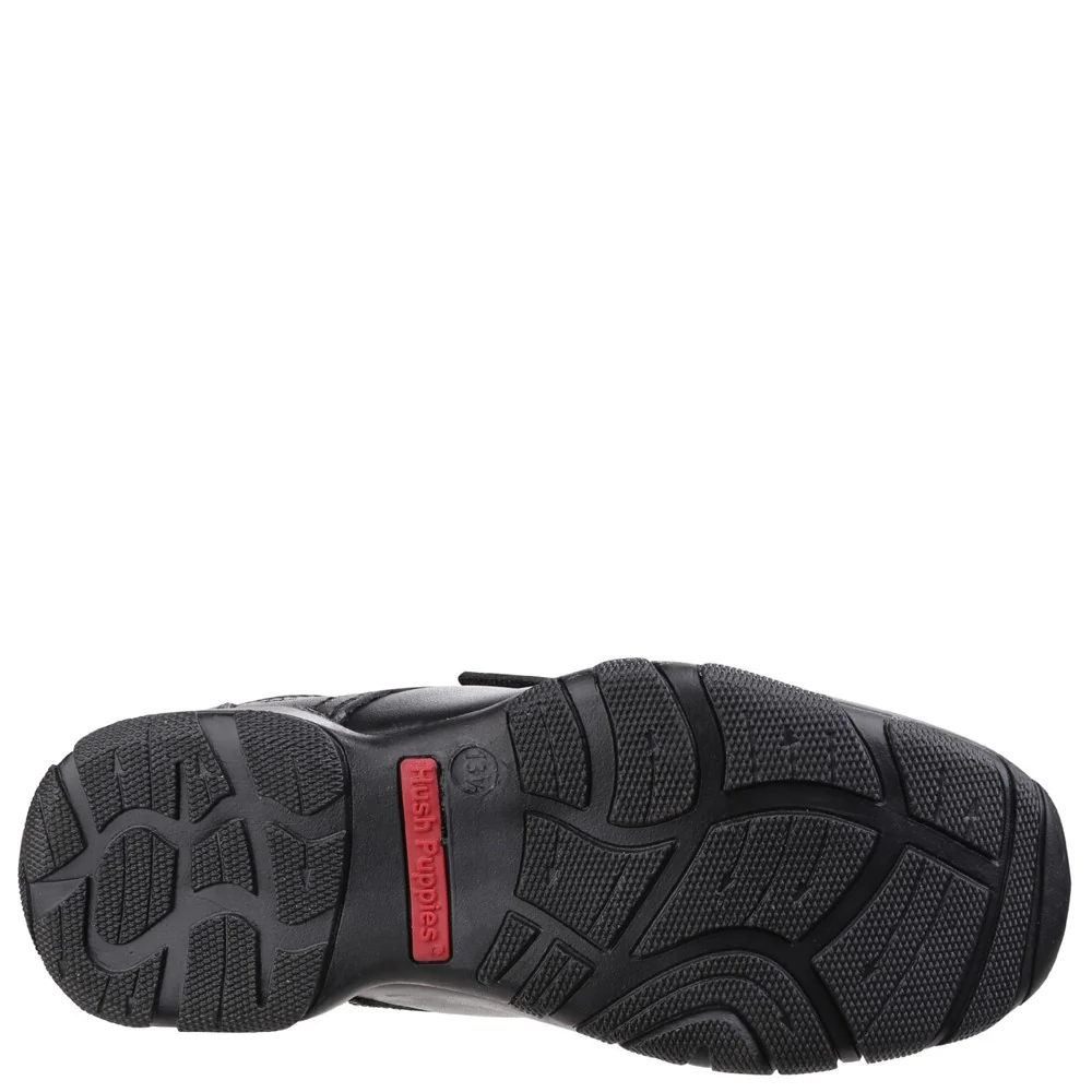 Hush Puppies Freddy Single Fit Senior School Shoes - Image 4