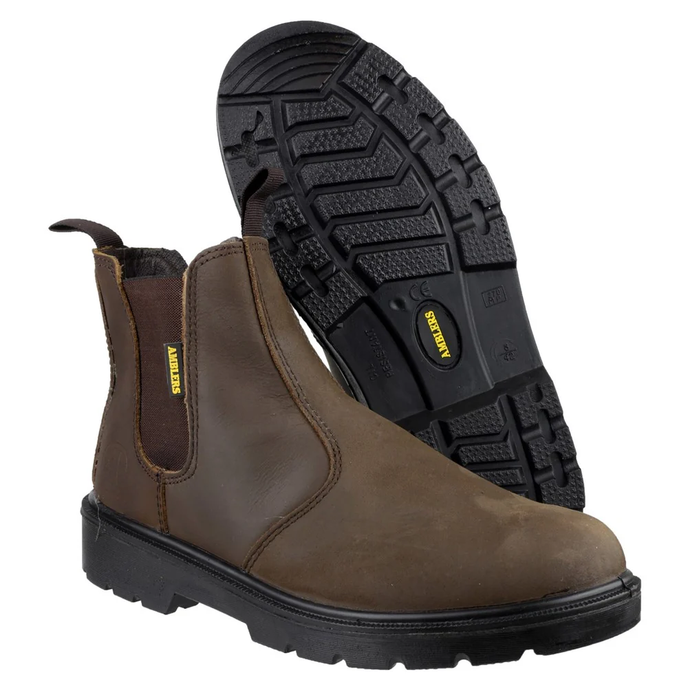 Amblers Safety FS128 Hardwearing Pull On Safety Dealer Boot - Image 3