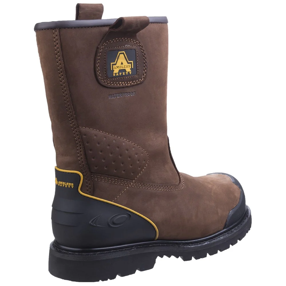 Amblers Safety FS223 Goodyear Welted Waterproof Pull on Industrial Safety Boot - Image 2