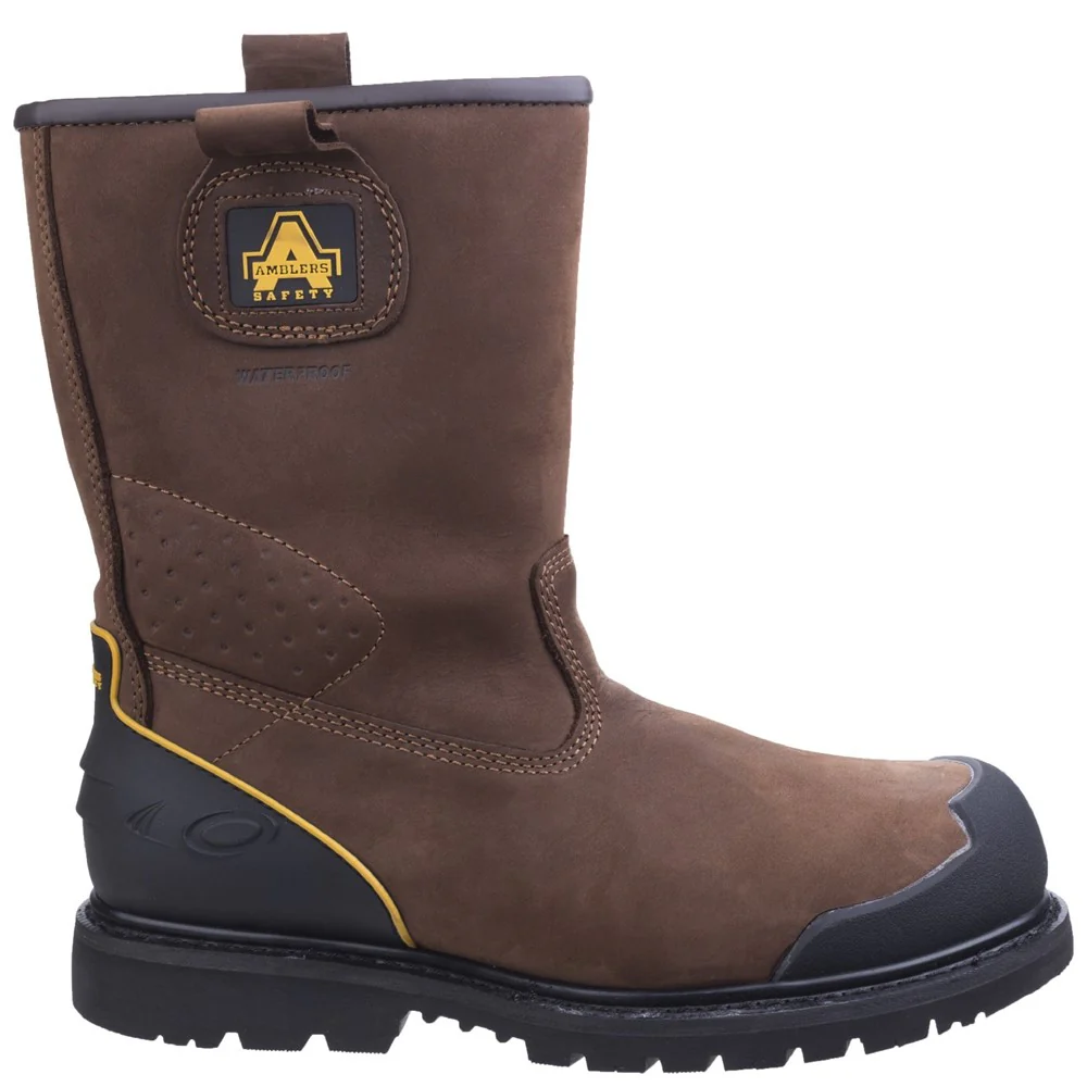 Amblers Safety FS223 Goodyear Welted Waterproof Pull on Industrial Safety Boot - Image 5