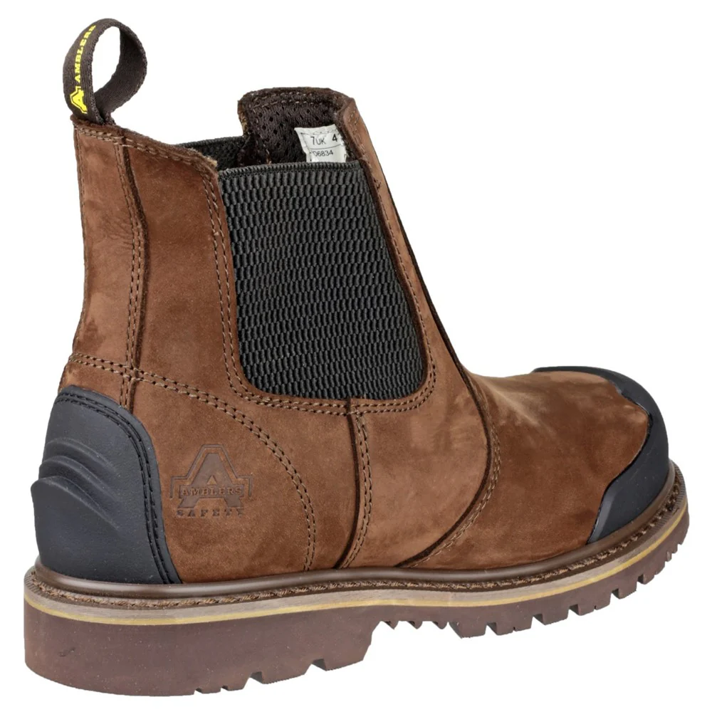 Amblers Safety FS225 Goodyear Welted Waterproof Pull On Chelsea Safety Boot - Image 2