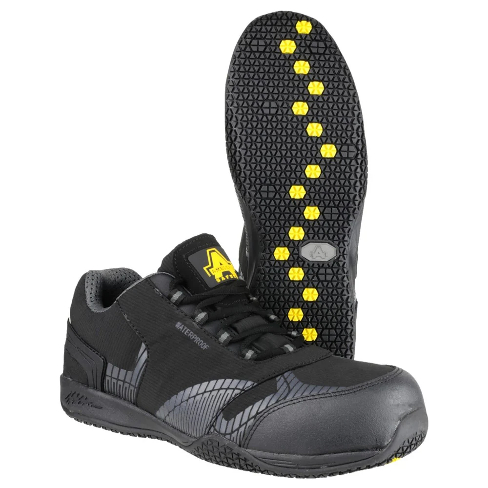Amblers Safety FS29C Waterproof Metal Free Non Leather Safety Trainer - Image 3