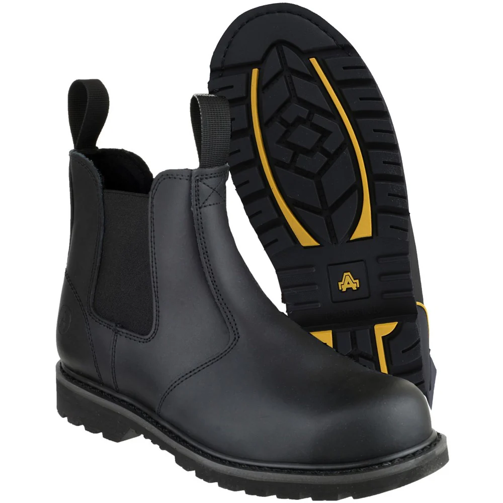 Amblers Safety FS5 Goodyear Welted Pull on Safety Dealer Boot - Image 3