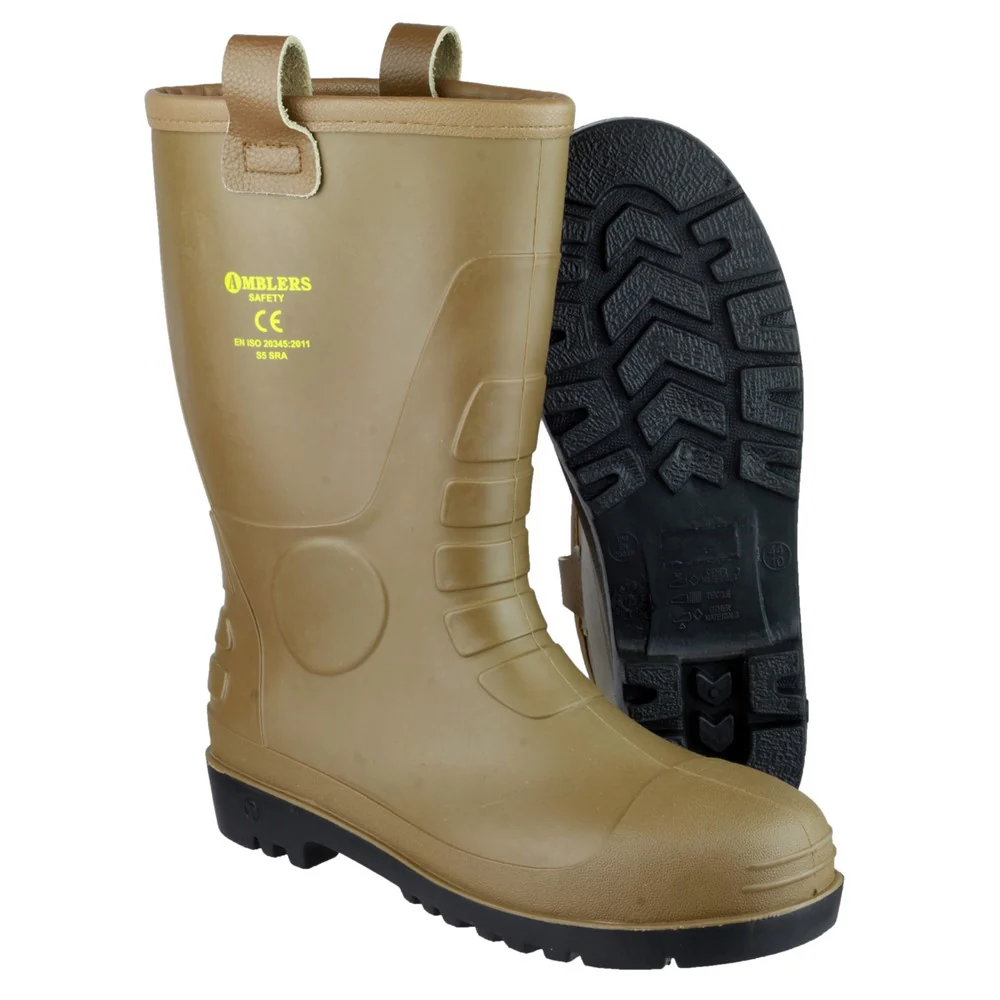 Amblers Safety FS95 Waterproof PVC Pull on Safety Rigger Boot - Image 3