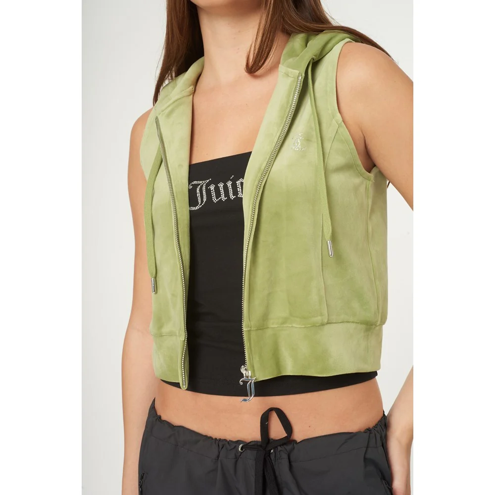 Juicy Couture Gilly Velour Gilet - Image 3