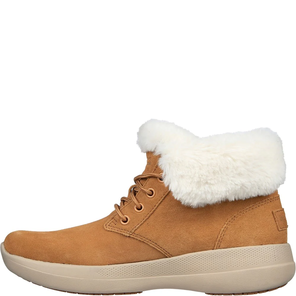 Skechers Go Walk Stability Boot Comfy Days Ankle Boots - Image 4