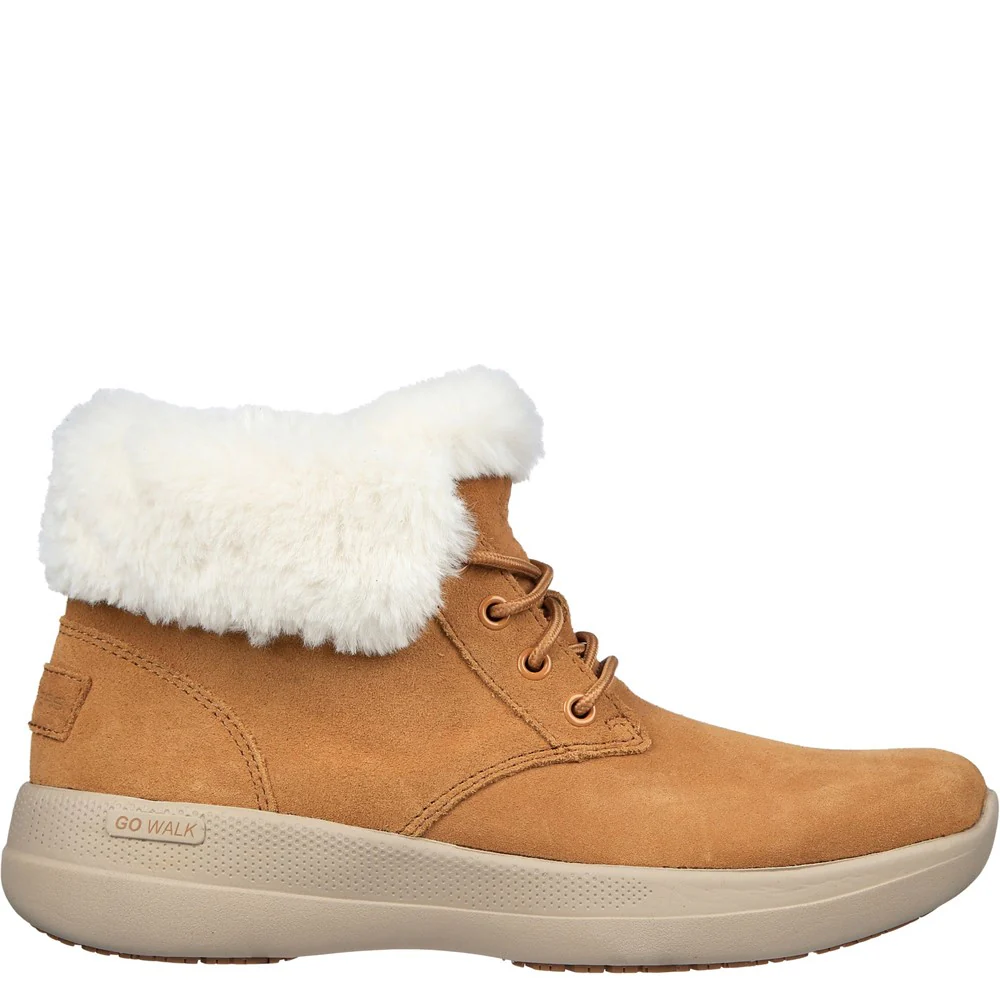 Skechers Go Walk Stability Boot Comfy Days Ankle Boots - Image 5