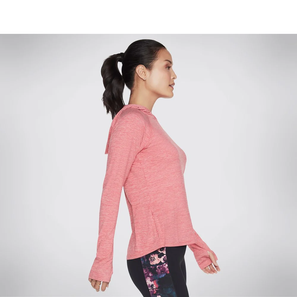 Skechers Godri Brisk Escape Hooded Long Sleeve Top - Image 3