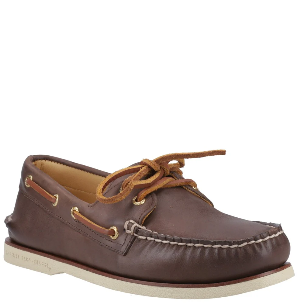 Sperry Gold Cup Authentic 2 Eye Boot Shoe Wide