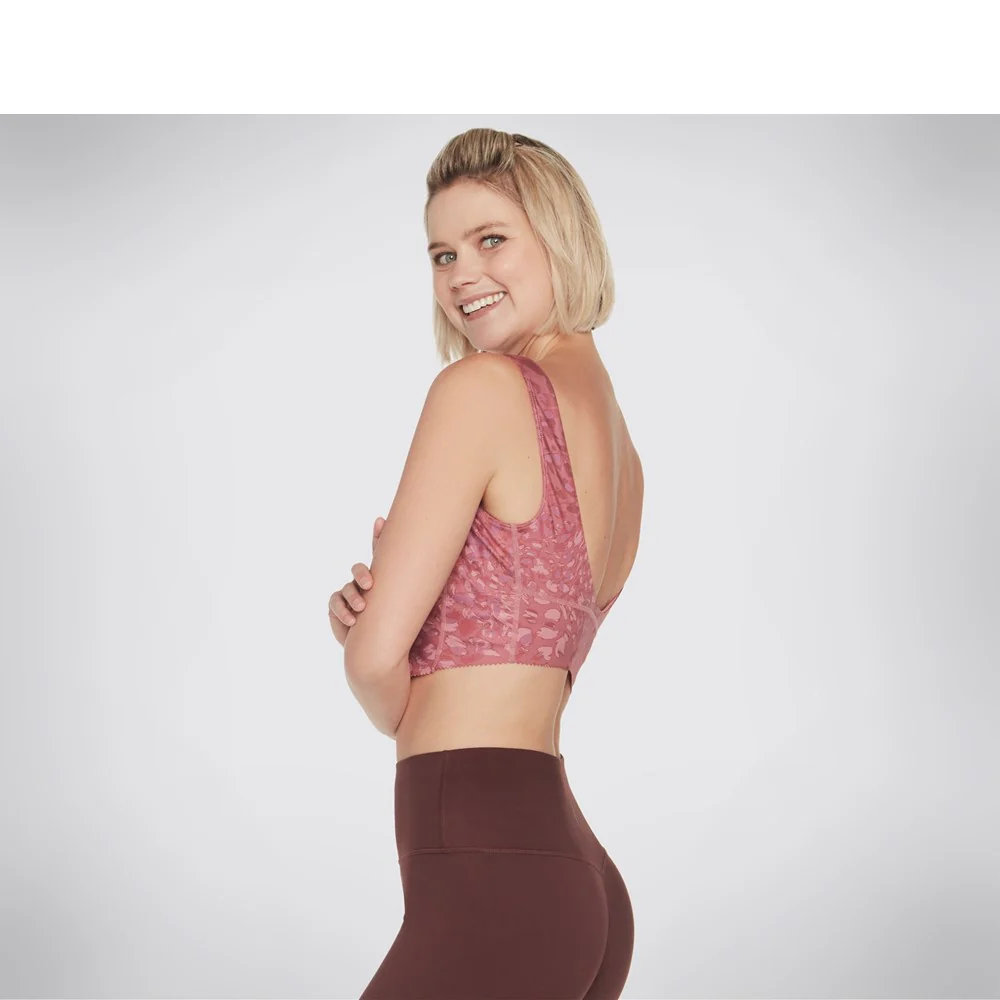 Skechers Gosculpt Leopard Longline Bra - Image 3