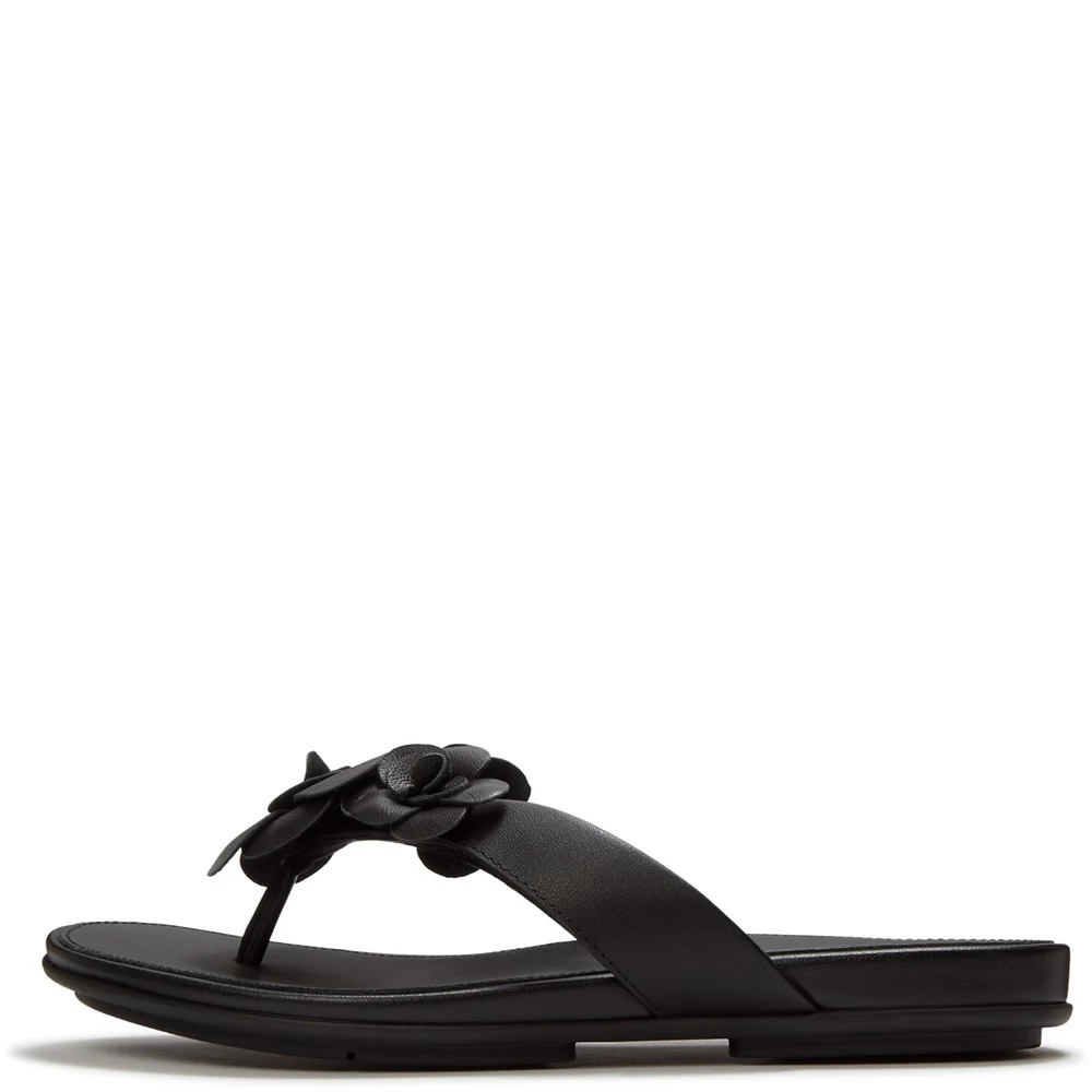 Fitflop Gracie Flower Flip-Flops - Image 4