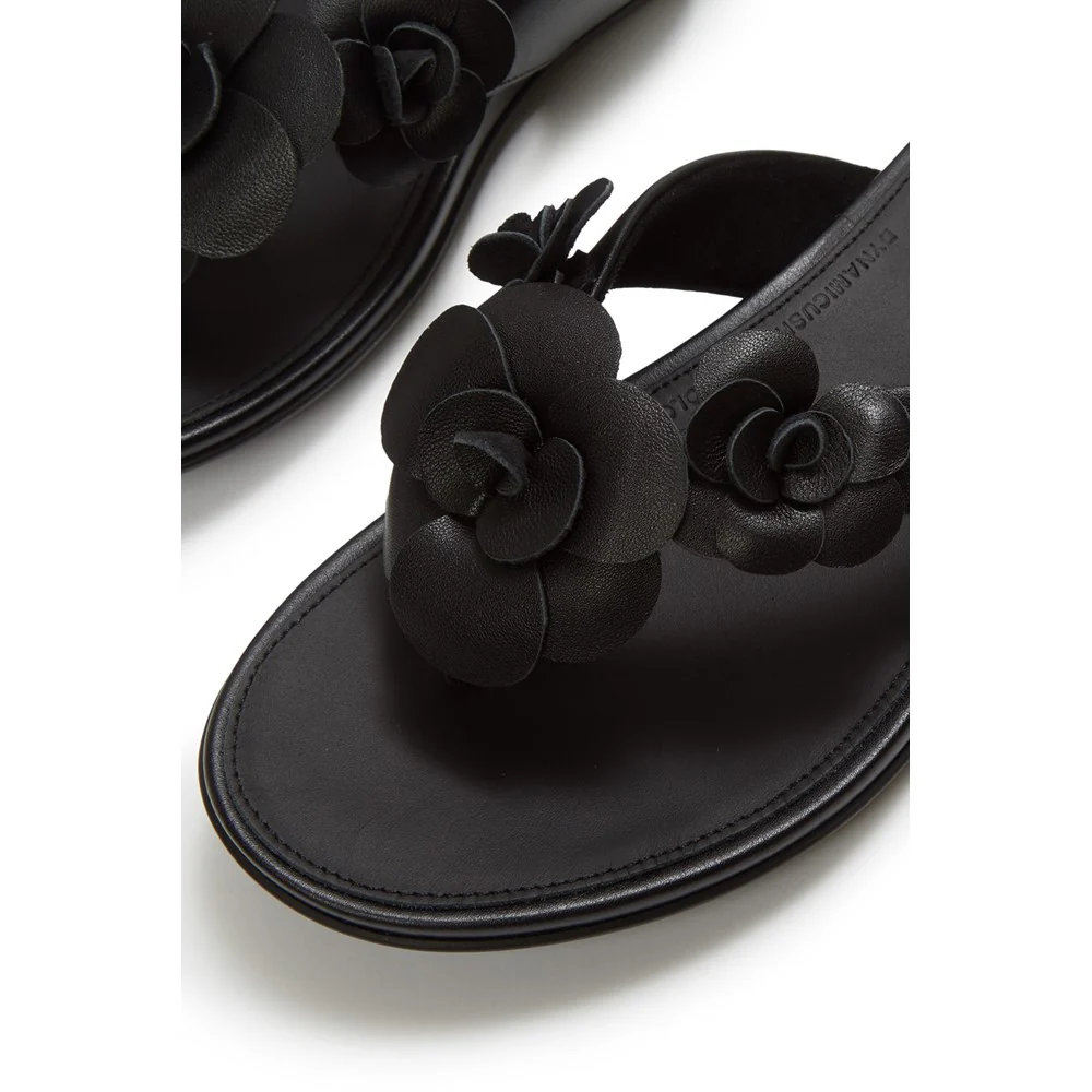 Fitflop Gracie Flower Flip-Flops - Image 5