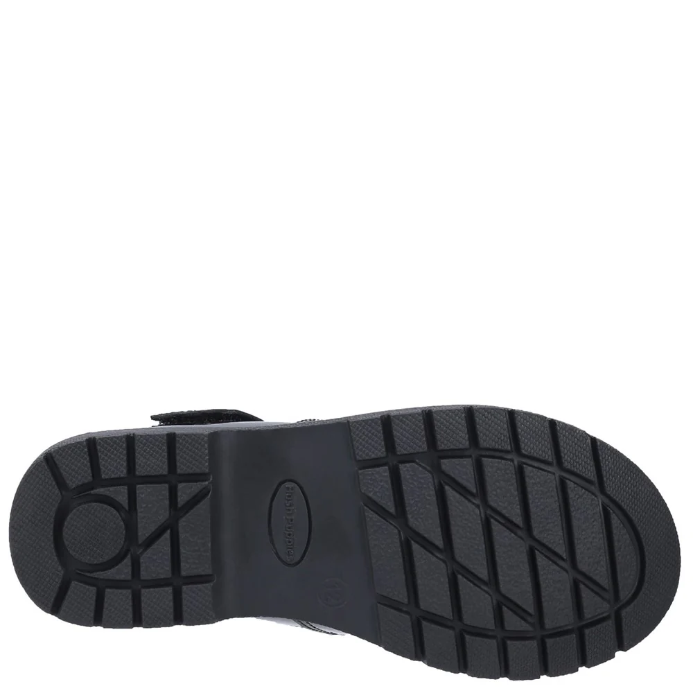 Hush Puppies Gracie Junior Patent School Shoes - Image 3
