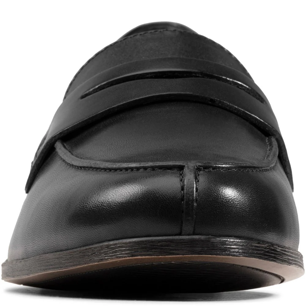 Clarks Hamble Loafer Slip-on Shoes - Image 3
