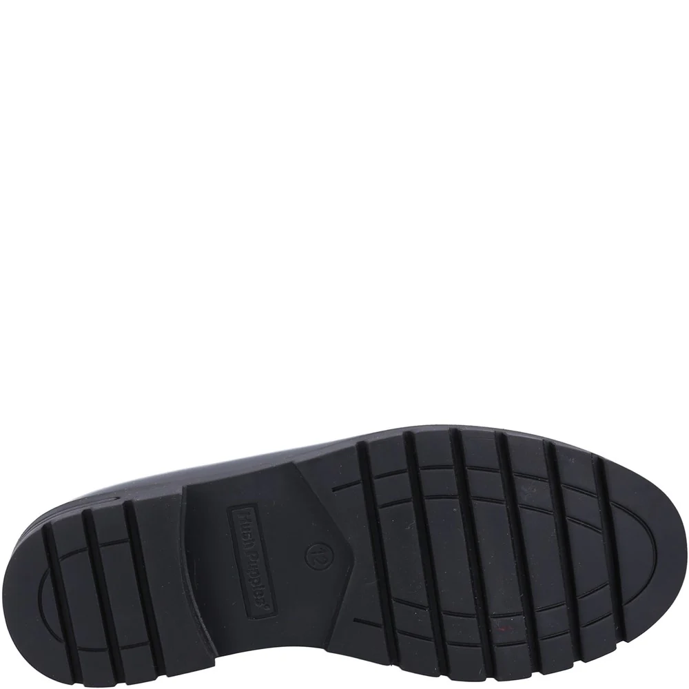 Hush Puppies Hazel Patent Senior School Shoes - Image 3