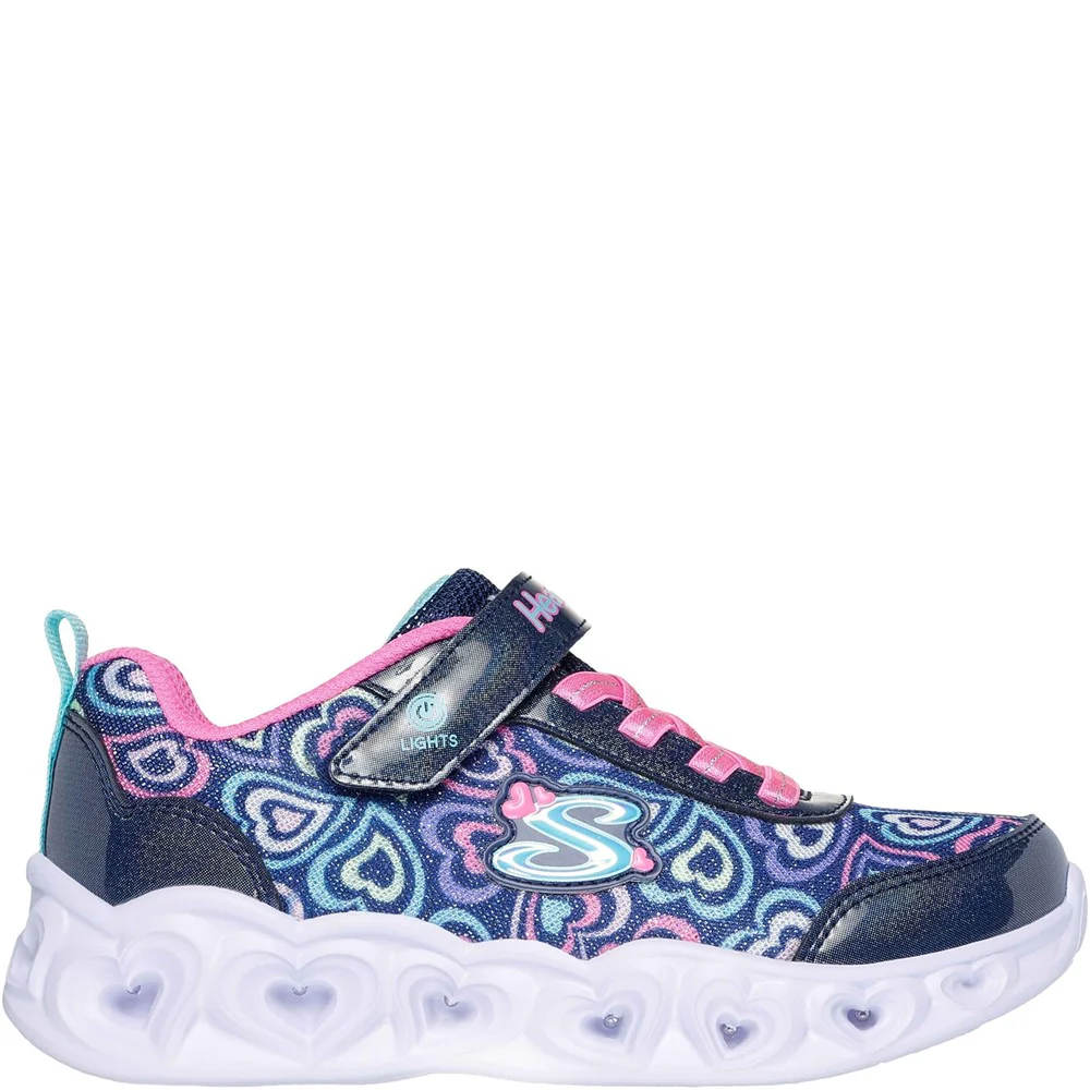 Skechers Heart Lights Boogie Love Trainers - Image 5