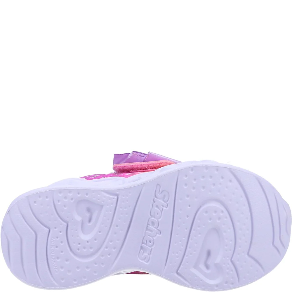 Skechers Heart Lights Trainers - Image 3