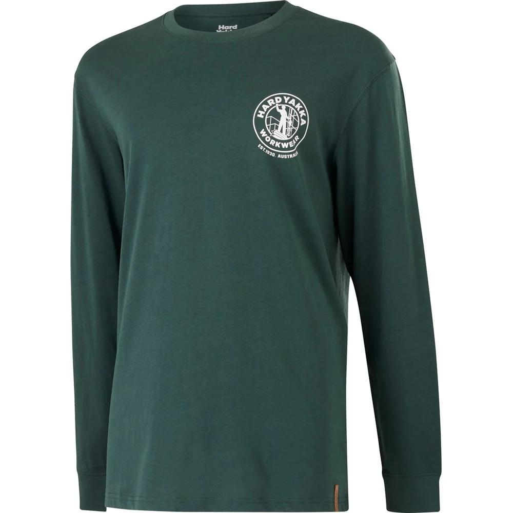 Hard Yakka Heritage Icon Long Sleeve Tee - Image 3