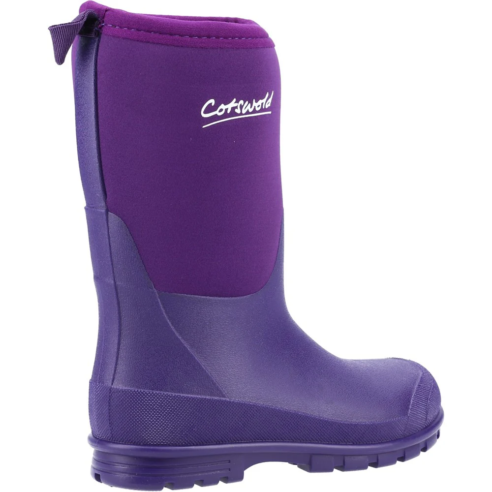 Cotswold Hilly Neoprene Childrens Wellington Boot - Image 2