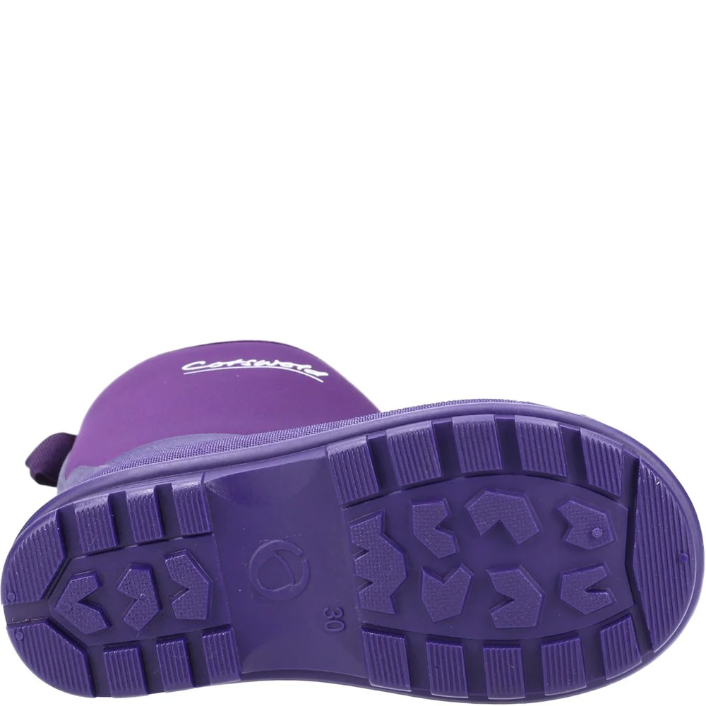 Cotswold Hilly Neoprene Childrens Wellington Boot - Image 3
