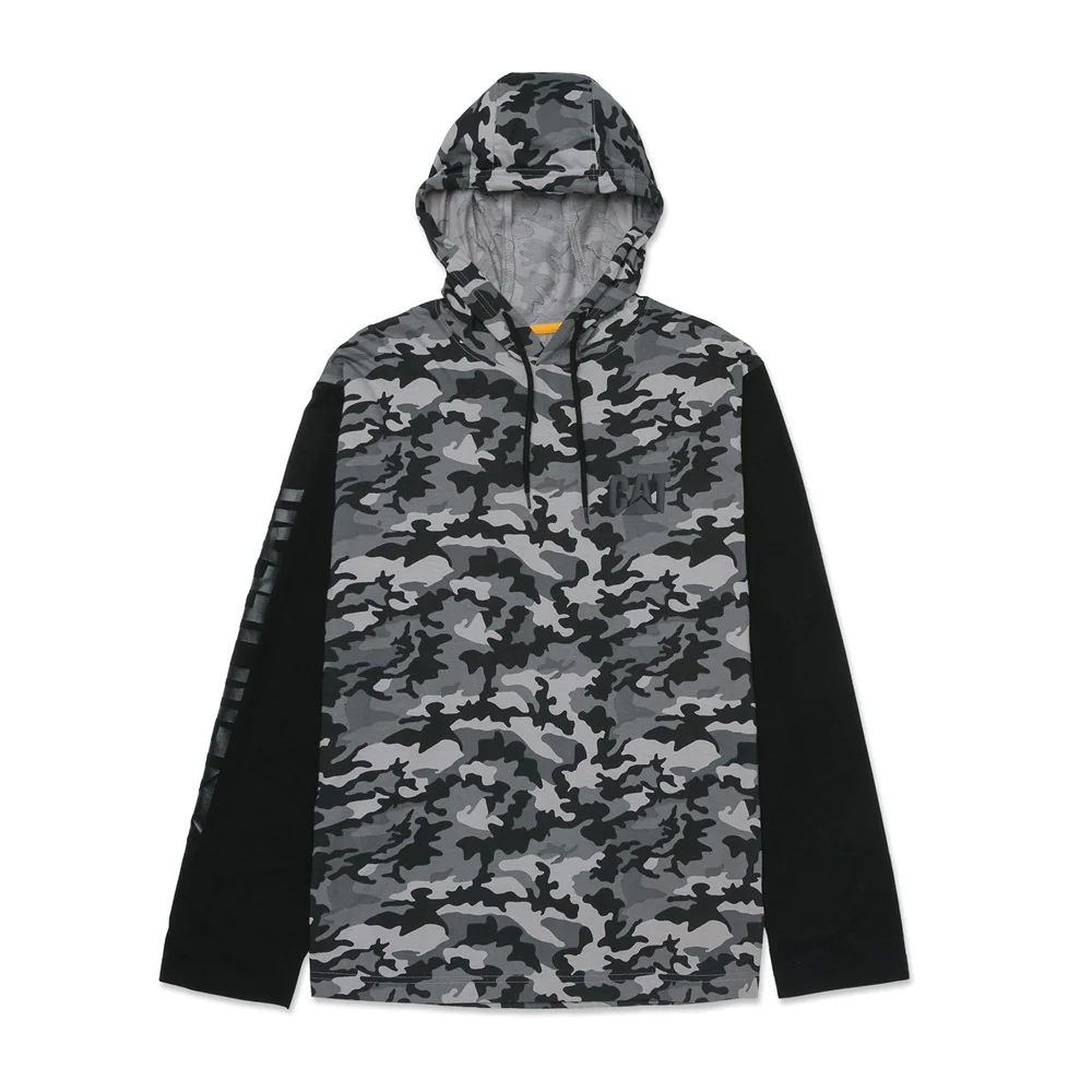 Caterpillar Hooded Long Sleeve Tee - Image 3