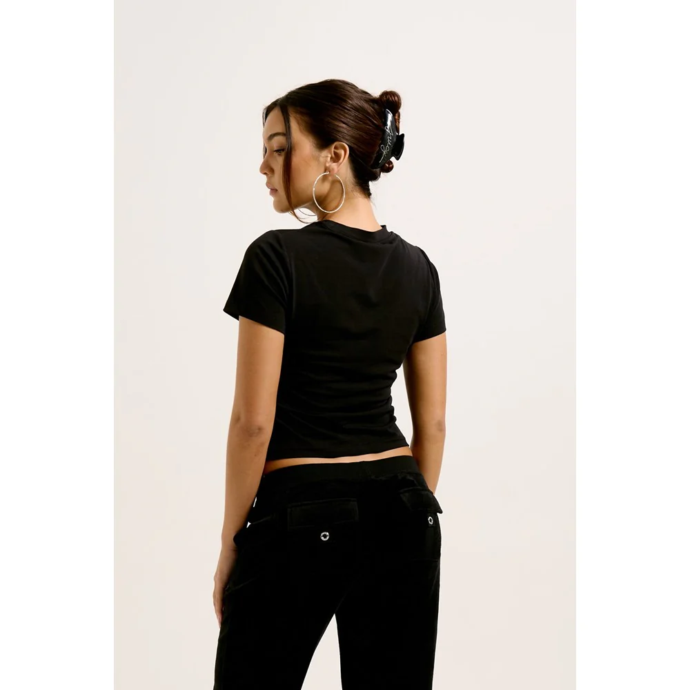 Juicy Couture Impact Juicy Logo Short Sleeve Top - Image 2