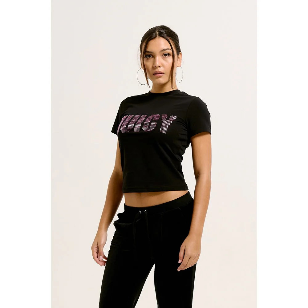 Juicy Couture Impact Juicy Logo Short Sleeve Top - Image 3
