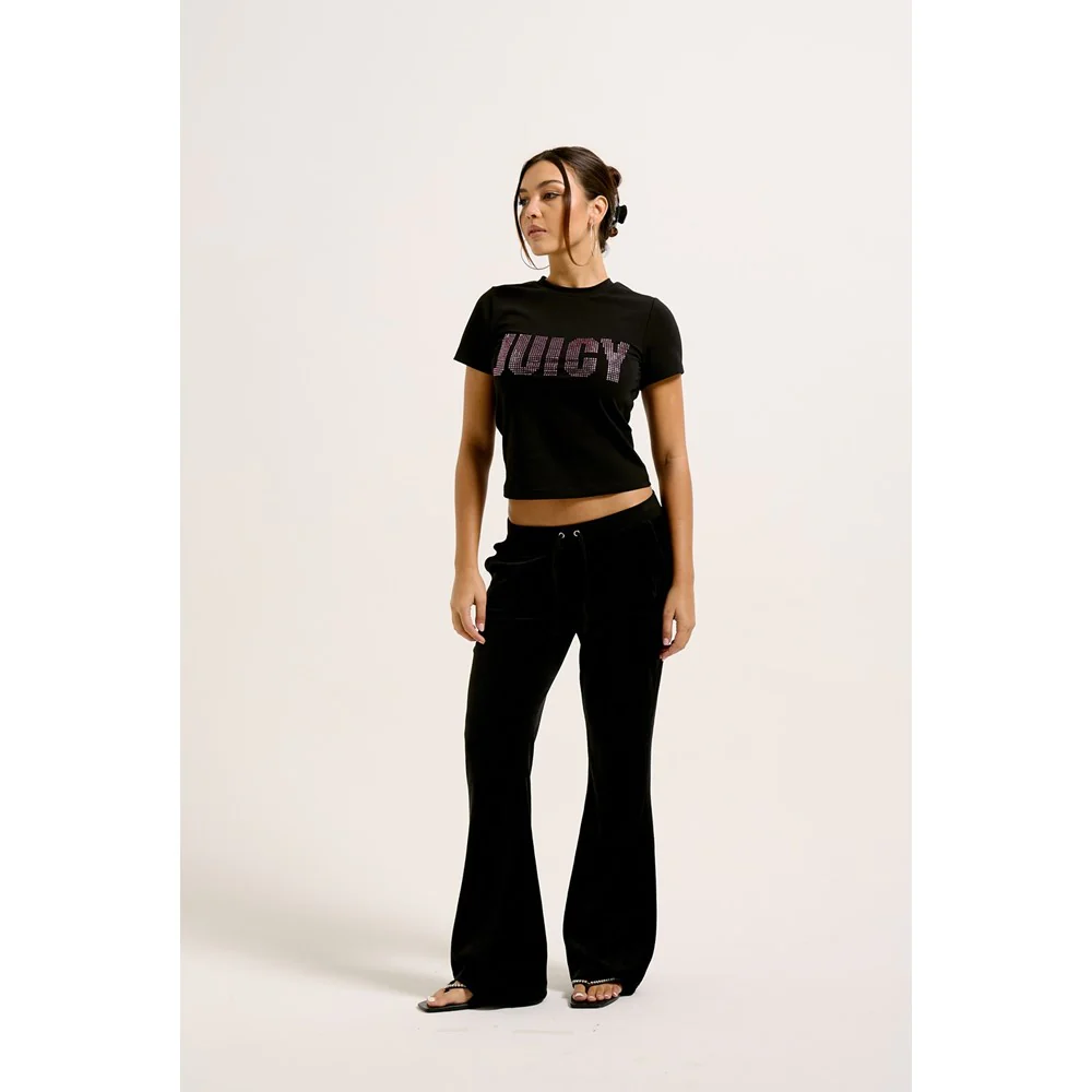 Juicy Couture Impact Juicy Logo Short Sleeve Top - Image 4