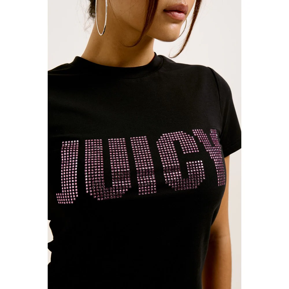 Juicy Couture Impact Juicy Logo Short Sleeve Top - Image 6