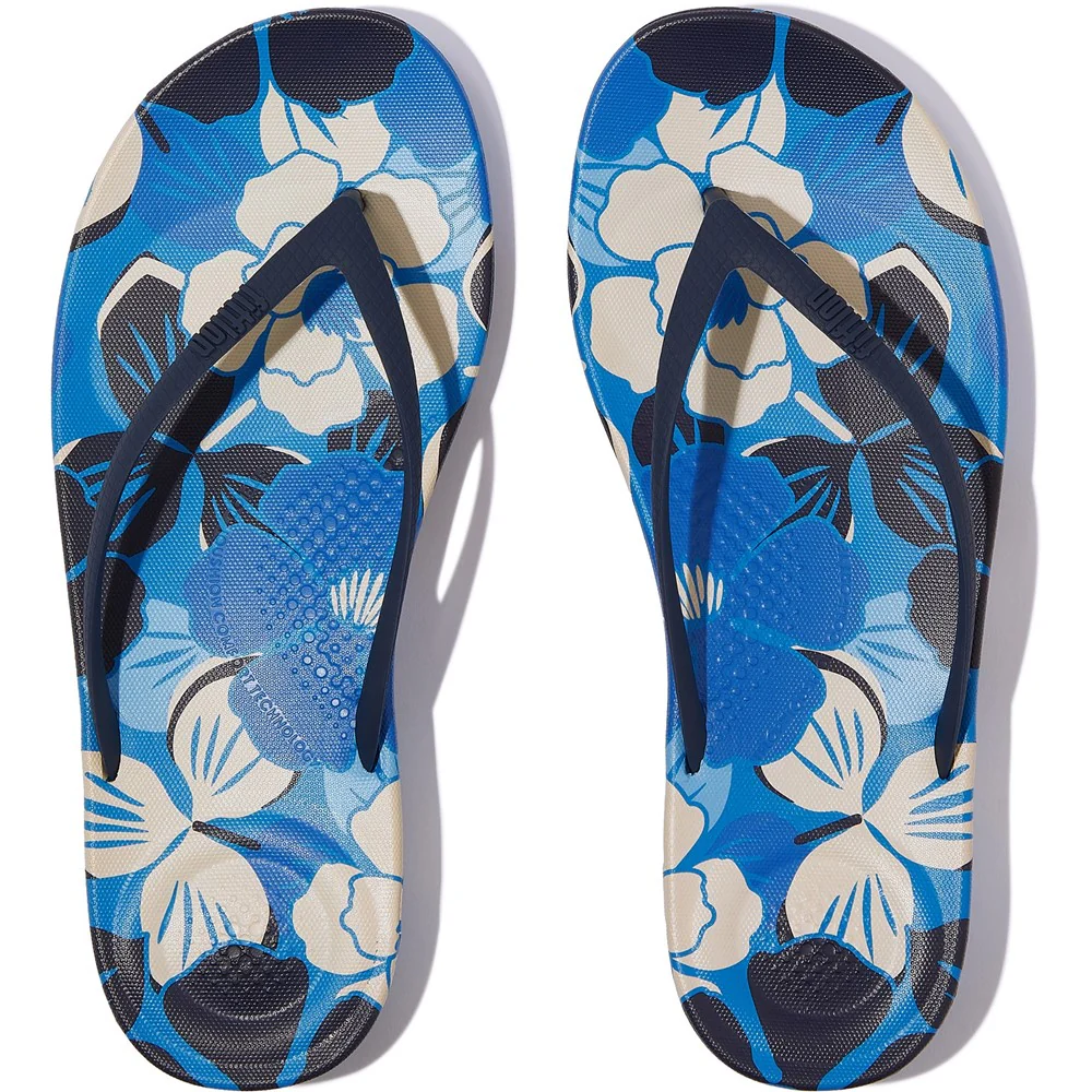 Fitflop iQushion Blossom Flip Flops - Image 3