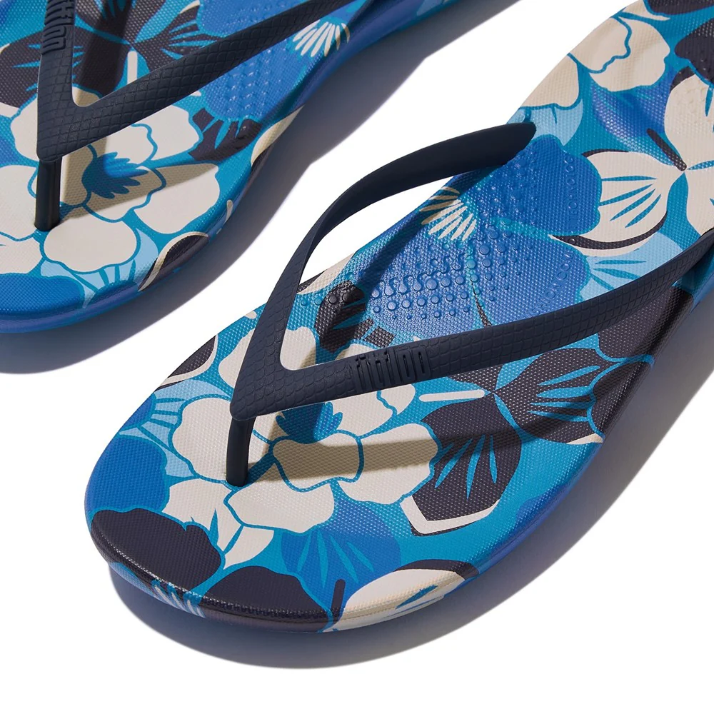 Fitflop iQushion Blossom Flip Flops - Image 5