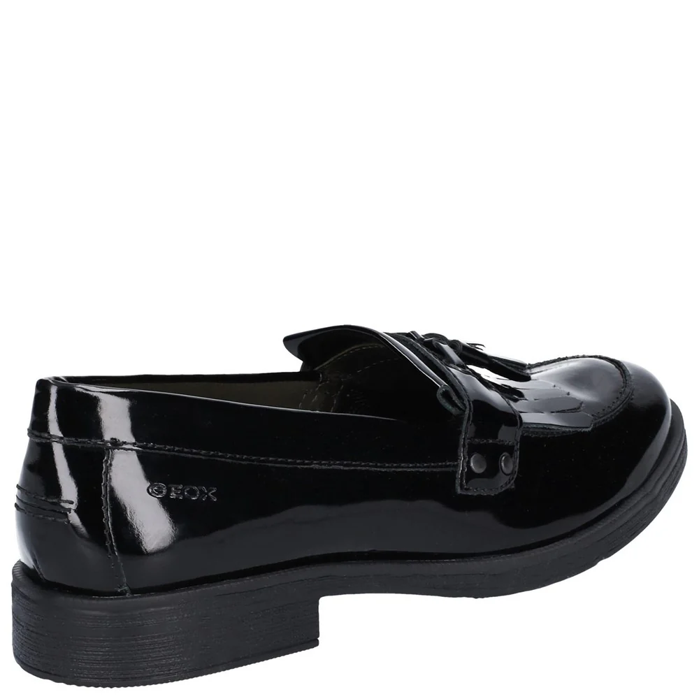 Geox J Agata A Slip On Junior School Shoes - Image 2