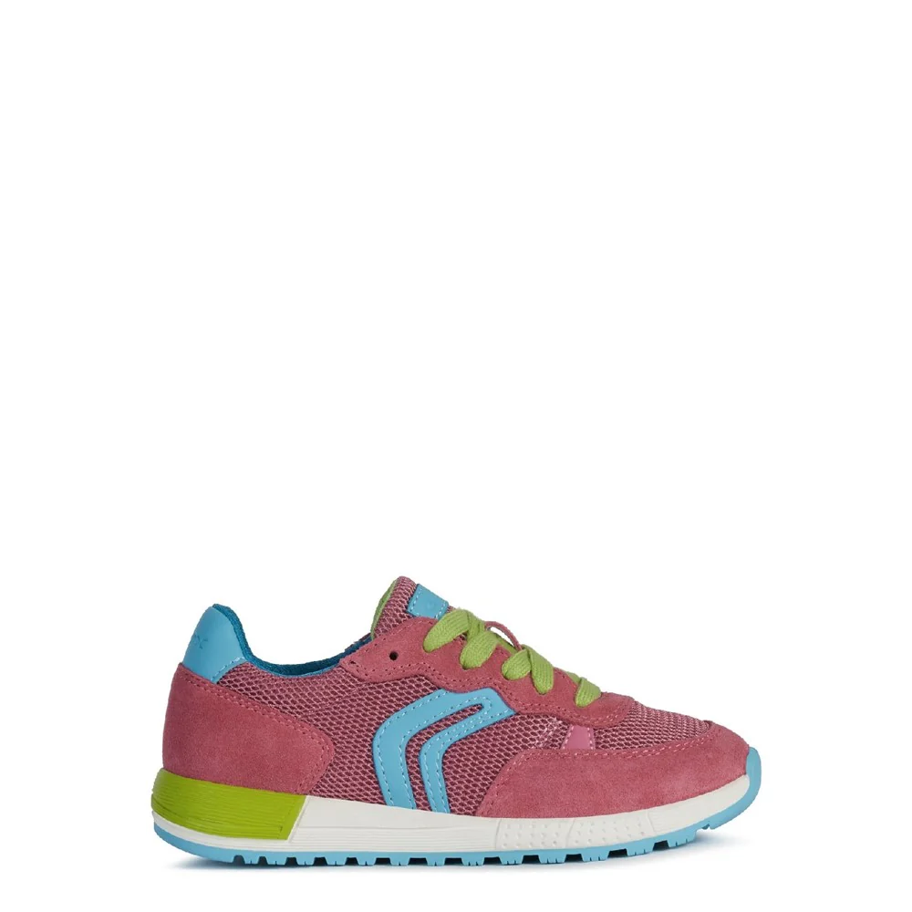 Geox J Alben Girl B Lace Up Trainer - Image 4