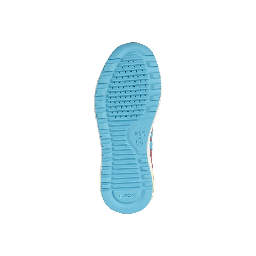 Geox J Alben Girl B Lace Up Trainer - Image 3