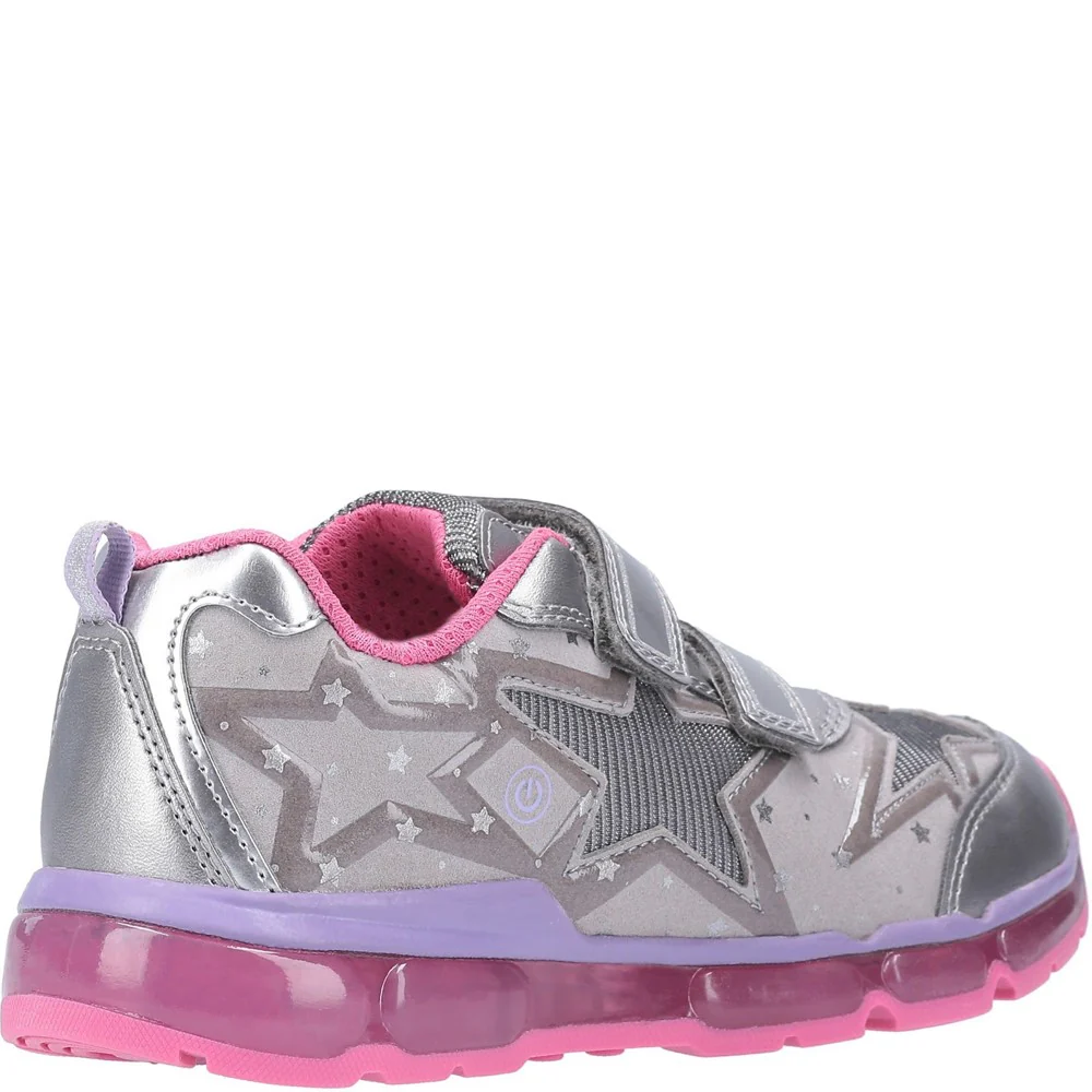 Geox J Android Girl B Touch Fastening Trainer - Image 2