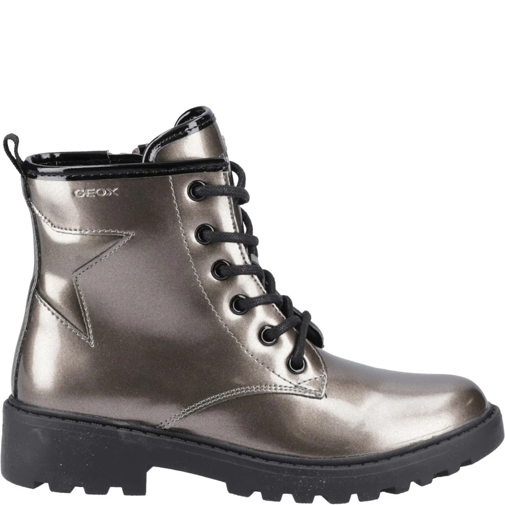 Geox J Casey G Ankle Boots Size 6 - Image 5
