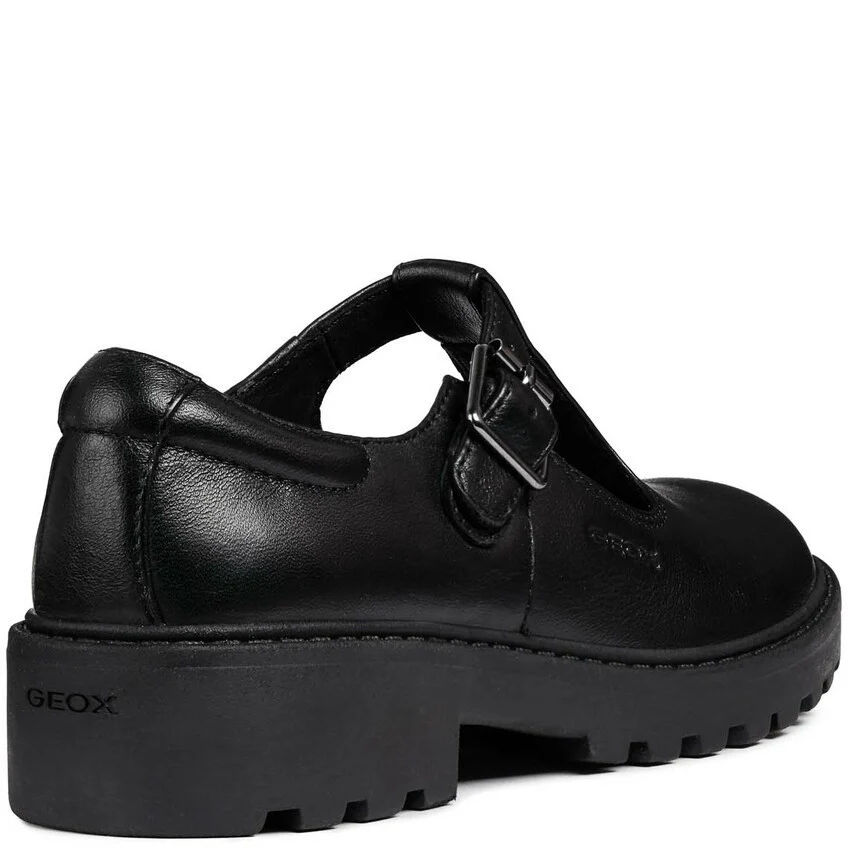 Geox J Casey G. E Buckle Infant School Shoes - Image 2