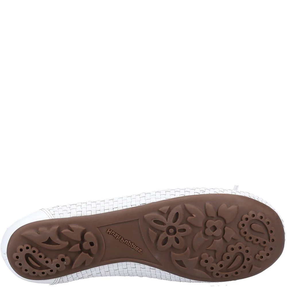 Hush Puppies Janelle Woven Ballerina - Image 3