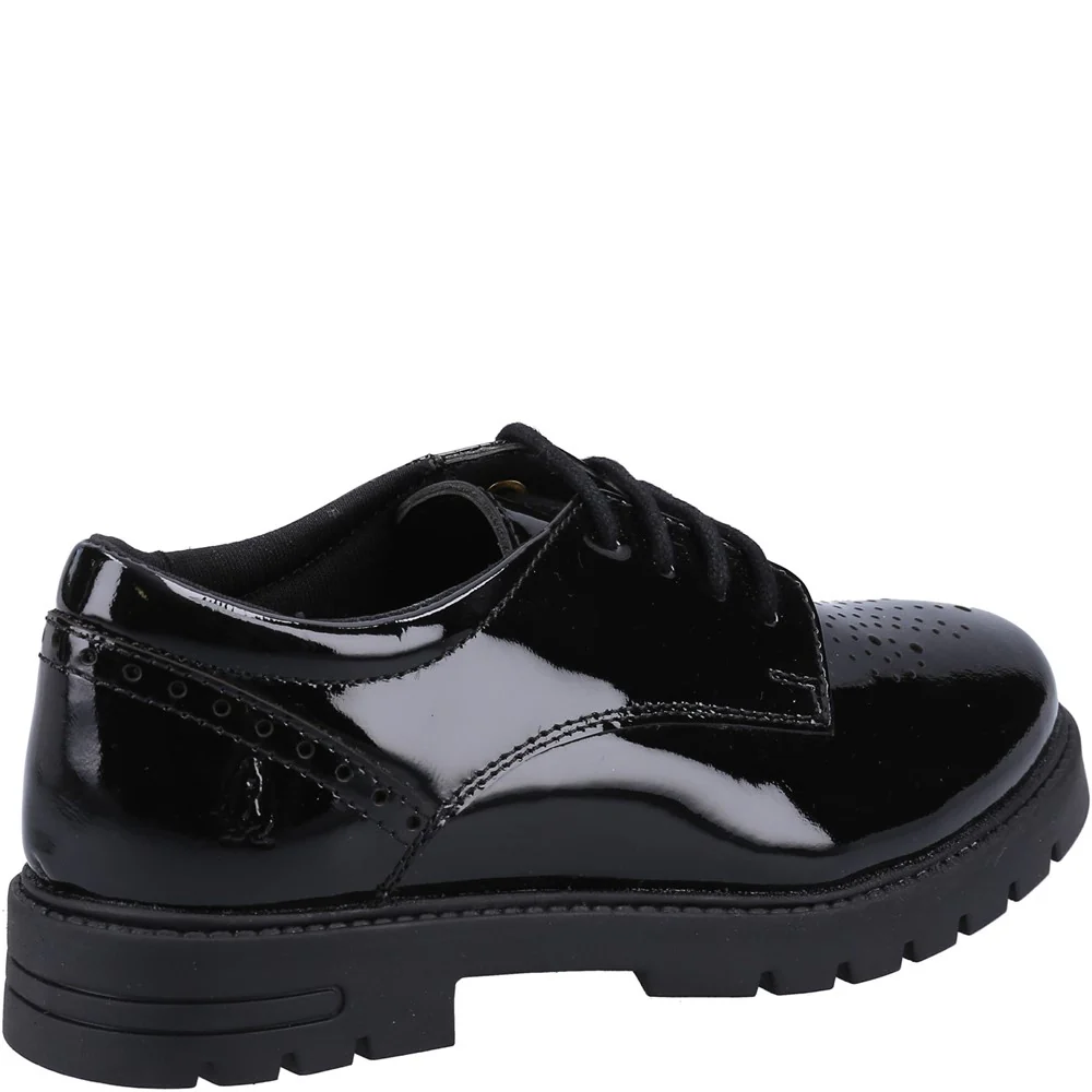 Hush Puppies Jayne Patent Senior School Shoes - Image 2