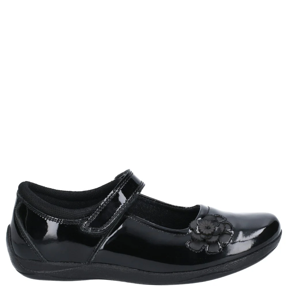 Hush Puppies Jessica Junior Patent School Shoes - Image 4