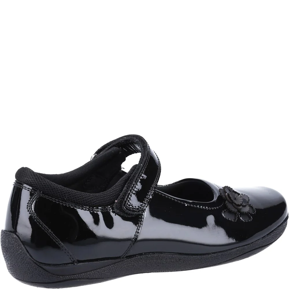 Hush Puppies Jessica Senior Patent School Shoes - Image 2