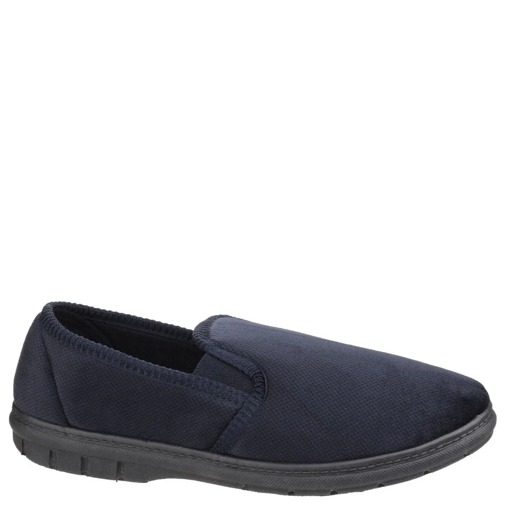 Fleet & Foster John Twin Gusset Memory Foam Slipper - Image 5