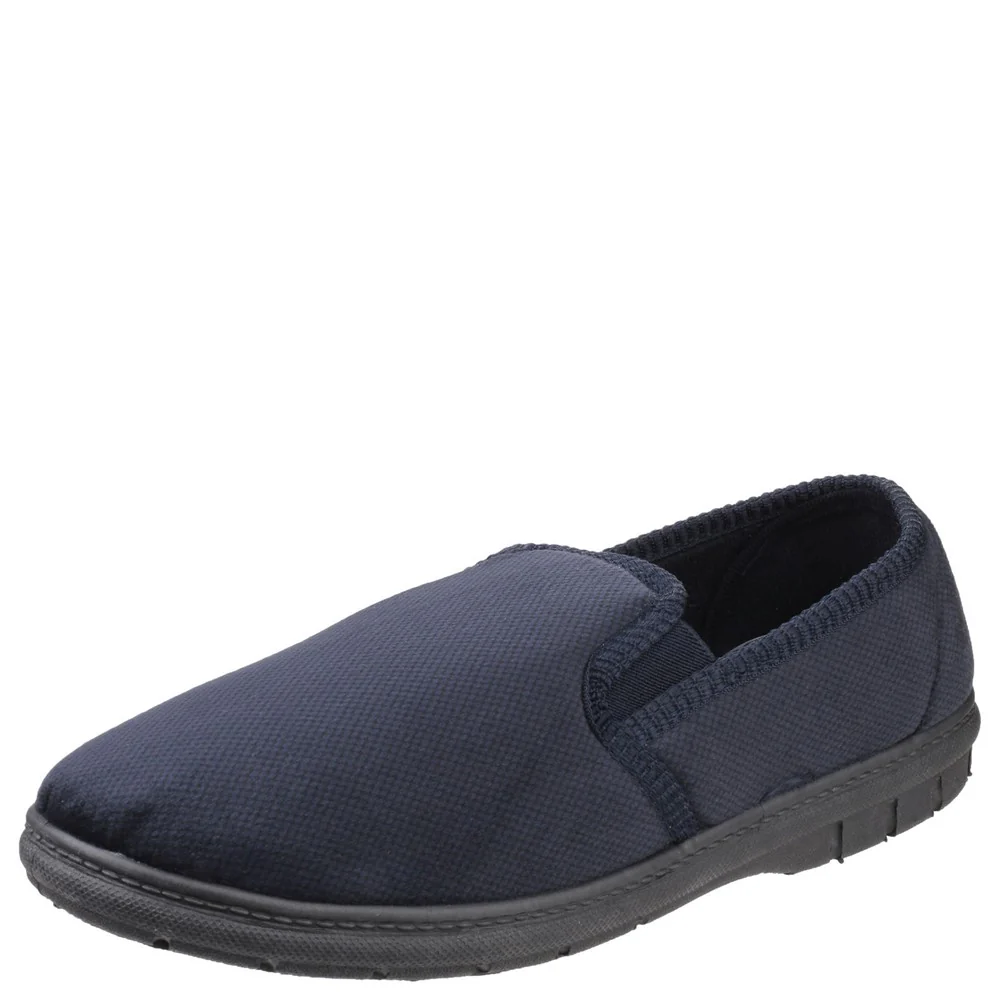 Fleet & Foster John Twin Gusset Memory Foam Slipper - Image 6