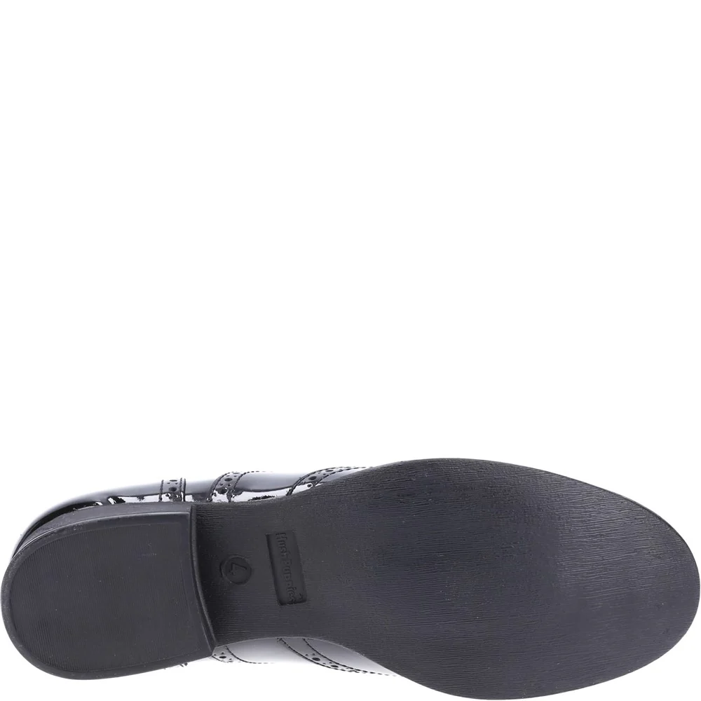 Hush Puppies Kada Patent Senior School Shoes - Image 3