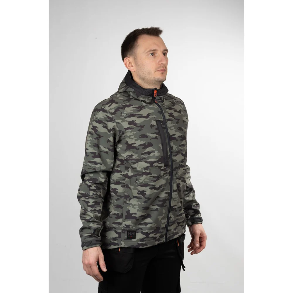 Helly Hansen Workwear Kensington Hooded Softshell Jacket - Image 3