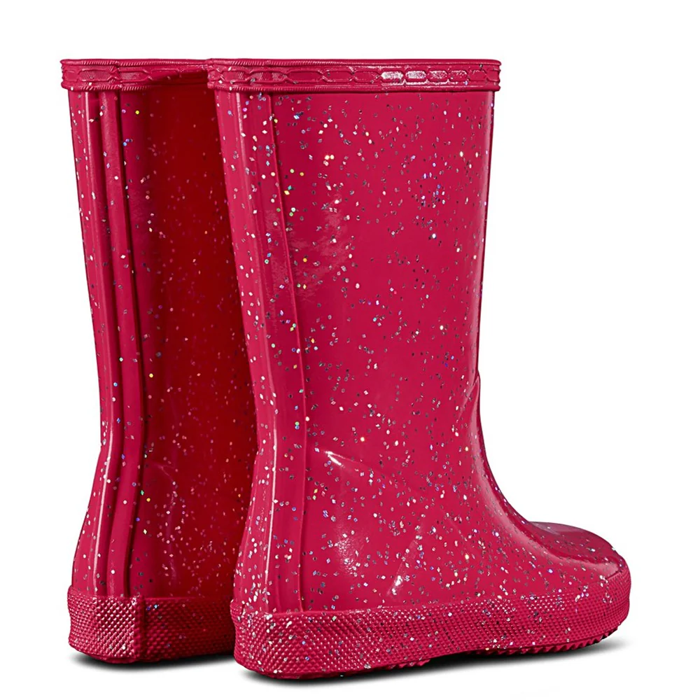 Hunter Kids First Classic Giant Glitter Rain Boots - Image 2