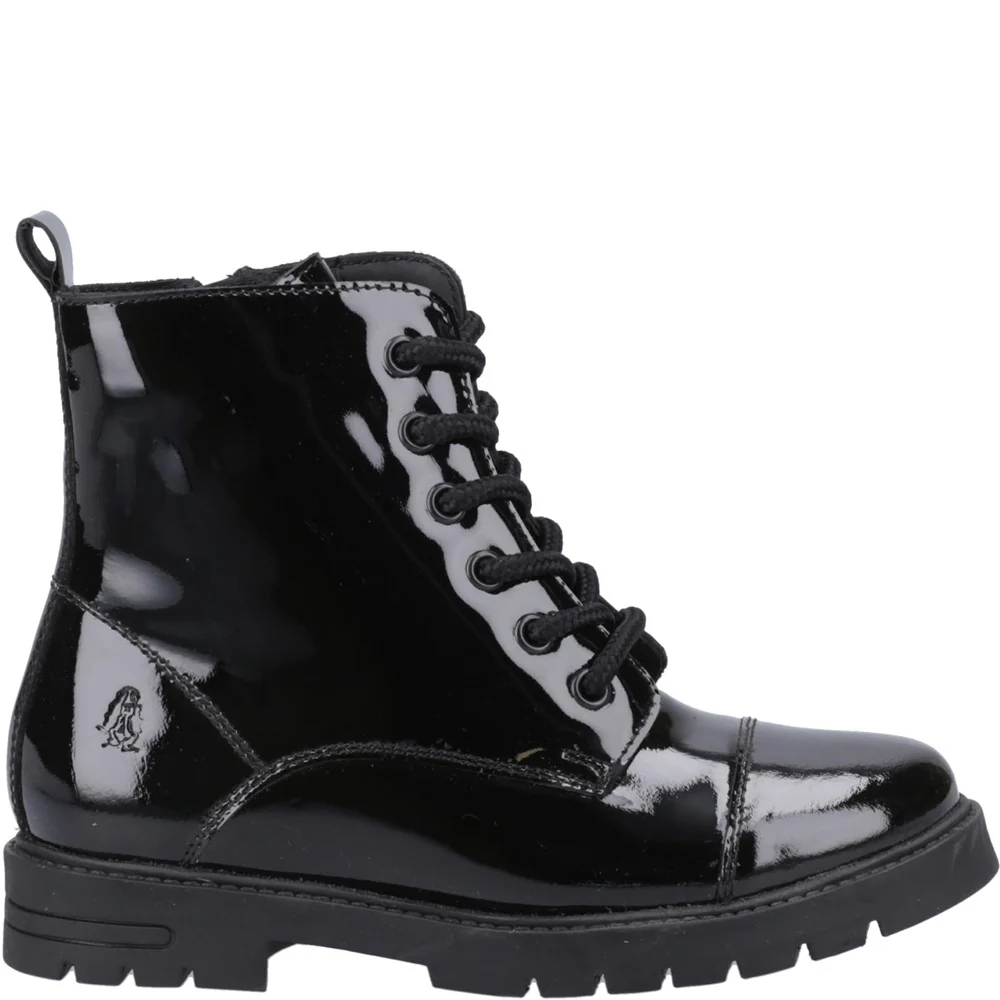 Hush Puppies Lauren Patent Senior School Shoes - Image 5